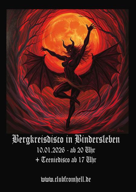 Flyer von Termin "Bergkreisdisco"