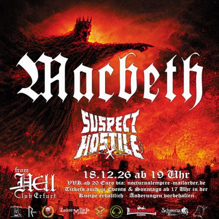 Flyer von Termin "Macbeth - Winterschlacht - Tag 1"