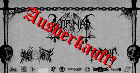 !!!Ausverkauft!!! - Flyer von Termin Ausverkauft! Horna, Runenwacht, Askeregn